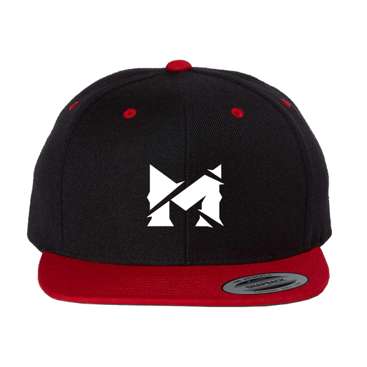 M Logo Two-Tone Snapback Hat